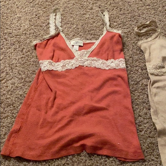 Loft lace tank top - Picture 1 of 4
